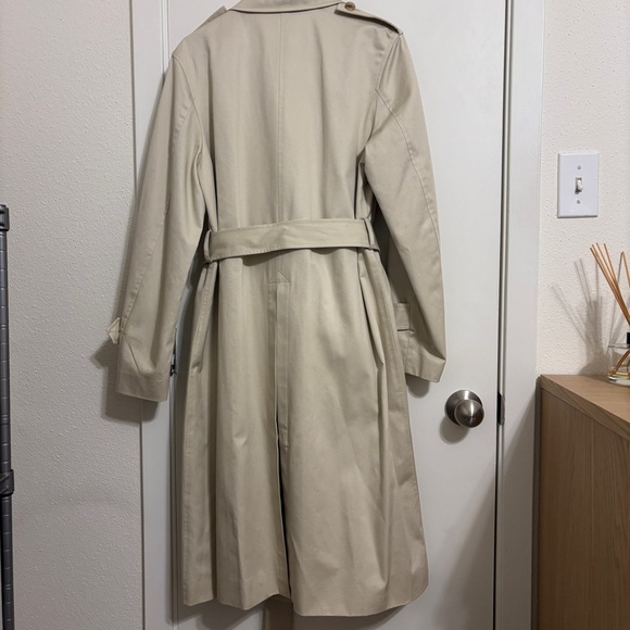 Uniqlo C tan/natural trench coat XS NWT - Picture 13 of 16